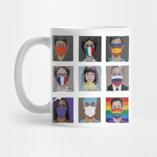 World Social Distancing Mug